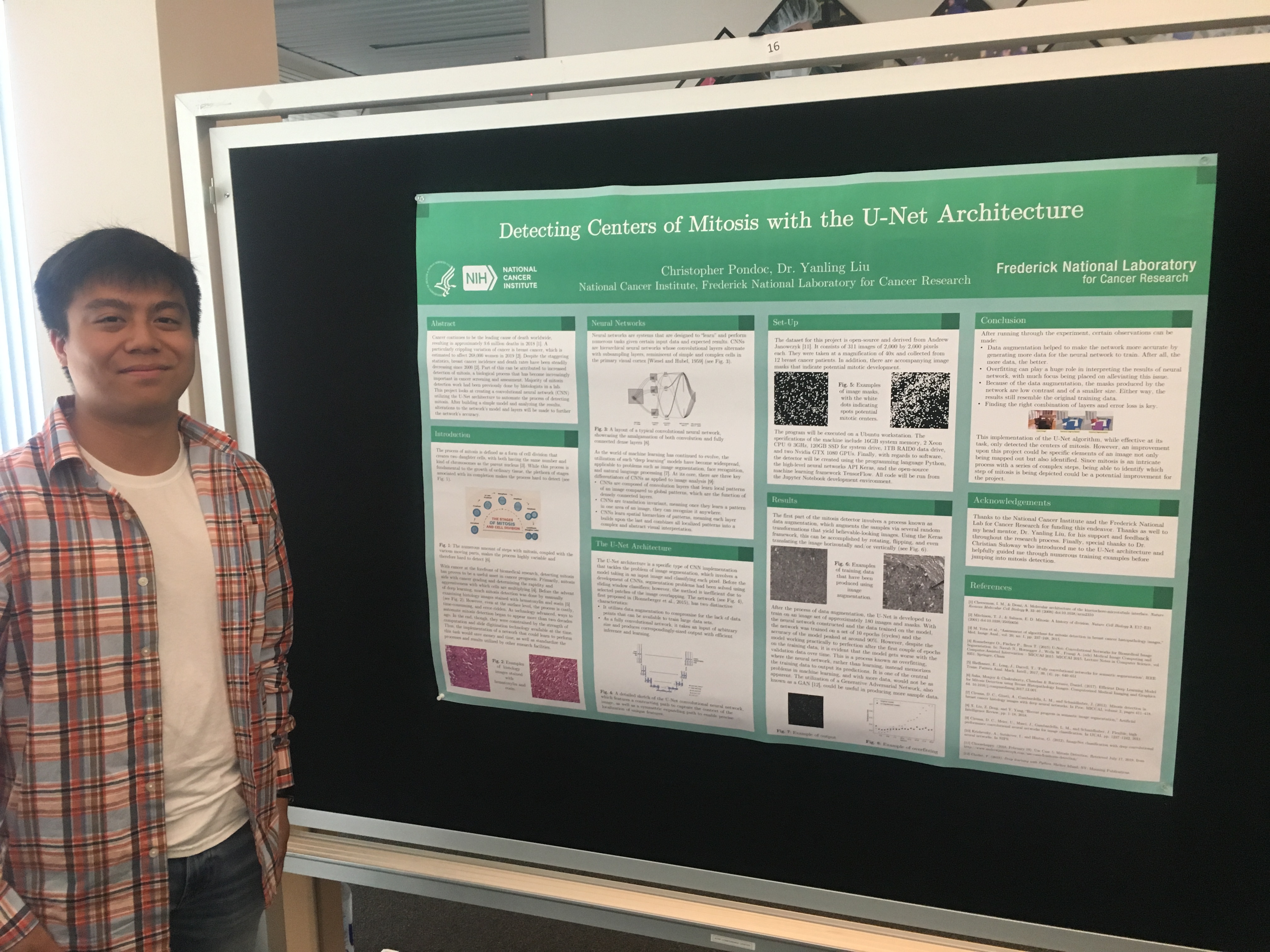 Presenting at Summer Poster Day